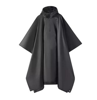 Foto 1 | Foto 1 | Capa Impermeable Poncho Unisex Muy Duradero, Negro