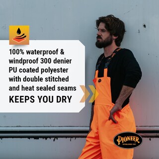 Foto 2 | Foto 2 | Pantalones Y Overoles Pioneer Hi Vis Ripstop Impermeables Para Hombre - Venta Internacional.
