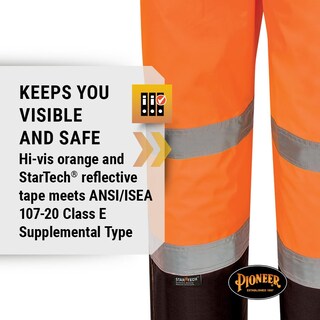 Foto 3 | Foto 3 | Pantalones Y Overoles Pioneer Hi Vis Ripstop Impermeables Para Hombre - Venta Internacional.