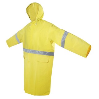 Foto 1 | Foto 1 | Gabardina Impermeable C/ Cintas Reflejantes Amarillo Surtek