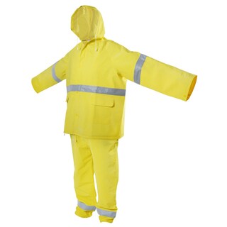 Foto 1 | Foto 1 | Traje Impermeable C/cintas Reflejantes Amarillo 2 Pz Surtek