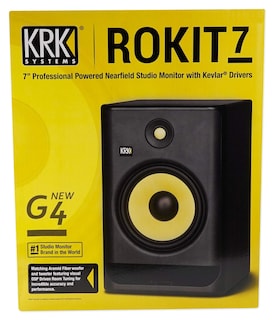 Foto 6 | Foto 6 | Altavoz para Monitor Krk Rokit7g4 de 7 Pulgadas Negro - Venta Internacional