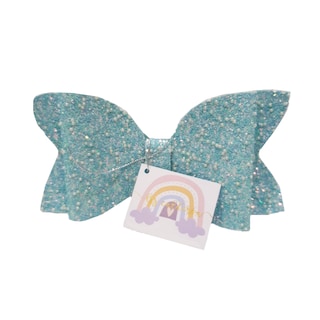 Foto 1 | Foto 1 | Broche con Moño para Cabello Liz Calderón Glitter Dots Azul Celeste