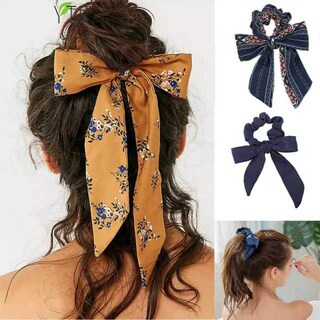 Foto 2 | Foto 2 | Hair Scrunchies Bufandas Cuadradas Bandas Elásticas Para El Pelo Para Niñas - Venta Internacional.