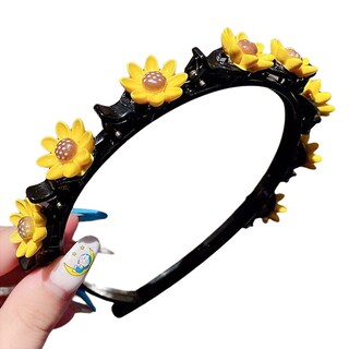 Foto 1 | Foto 1 | Diadema Huoguo Para Niña Con Flequillo Doble Con 8 Clips 3 Unidades - Venta Internacional.