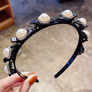 Foto 3 | Foto 3 | Diadema Huoguo Para Niña Con Flequillo Doble Con 8 Clips 3 Unidades - Venta Internacional.