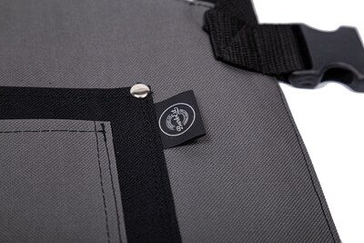 Foto 5 | Foto 5 | Mandil P/barbero Modelo Texas Marina Grey De Barbest Co. Color Gris