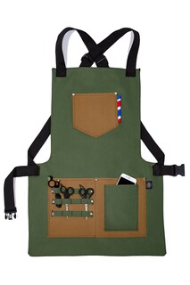 Foto 2 | Foto 2 | Mandil P/barbero Modelo Texas Armada Green De Barbest Co