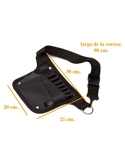 Foto 5 | Foto 5 | Muslera Barber Cangurera Western Black Barbest