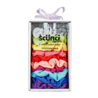 Foto 1 | Foto 1 | Set De Regalo Conair Scunci 10 Coleteros En Colores Brillantes Del Arcoíris - Venta Internacional.