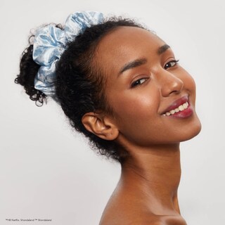 Foto 4 | Foto 4 | Hair Scrunchies Kitsch Bridgerton X Satin Para Mujer, Color Azul - Venta Internacional.
