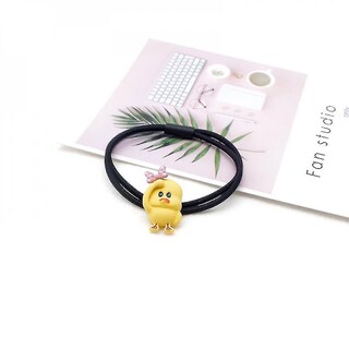 Foto 5 | Foto 5 | Juego De Horquillas Pinzas Para El Pelo Elásticas Diseño De Pato Amarillo - Venta Internacional.