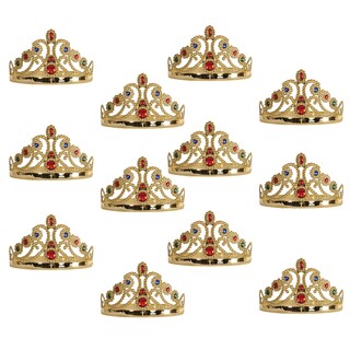 Foto 1 | Foto 1 | Tiara Beistle Con Joyas De Plástico Queen Gold, Paquete De 12 - Venta Internacional.