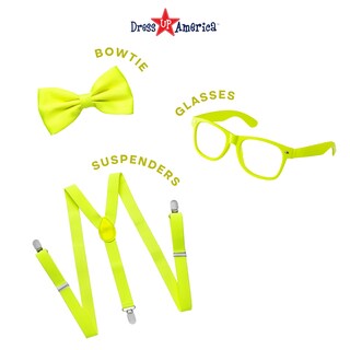 Foto 2 | Foto 2 | Set De Accesorios Dress Up America Neon Suspender Para Adultos Y Niños - Venta Internacional.