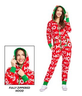 Foto 2 | Foto 2 | Mono Tipsy Elves Christmas Hohoho Rojo Para Adulto, Talla L - Venta Internacional.