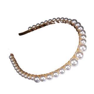 Foto 3 | Foto 3 | Diademas Huoguo Pearls White Faux Pearl Para Niñas Y Mujeres - Venta Internacional.