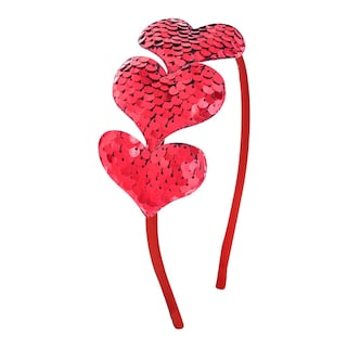 Foto 3 | Foto 3 | Diadema Huoguo Valentine Con Purpurina En Forma De Corazón Red Love - Venta Internacional.