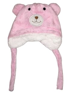 Foto 1 | Foto 1 | Gorro Bonete De Oso Para Bebé Rosa