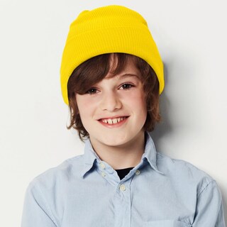 Foto 3 | Foto 3 | Gorro American Trends Para Niños, Punto Cálido, Amarillo, Paquete De 2 - Venta Internacional.