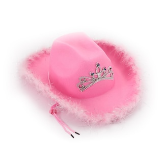 Foto 1 | Foto 1 | Sombrero De Vaquera Rosa Zink Con Tiara Para Adultos - Rosa - Venta Internacional.