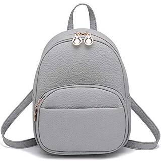 Foto 1 | Foto 1 | Venta Internacional - Mochila Barsine Pequeña de Cuero Vegano con Múltiples Bolsillos