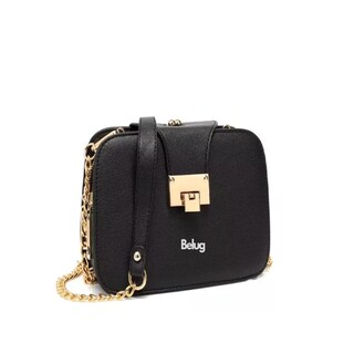 Foto 4 | Foto 4 | Bolso Bandolera Para Mujer Con Hebilla Metálica Belug, Negro