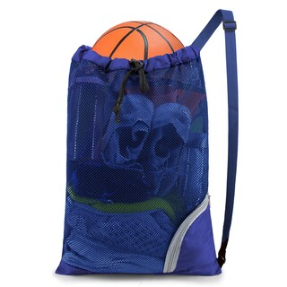 Foto 1 | Foto 1 | Bolsa De Natación Beegreen Con Cordón De Malla, Grande, Azul, Lavable - Venta Internacional.