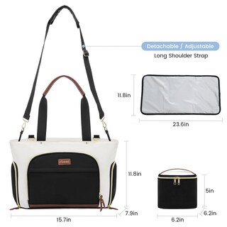 Foto 5 | Foto 5 | Bolsa Para Sacaleches Lovevook, Bolsa Para Pañales Con Enfriador Y Almohadilla - Venta Internacional.