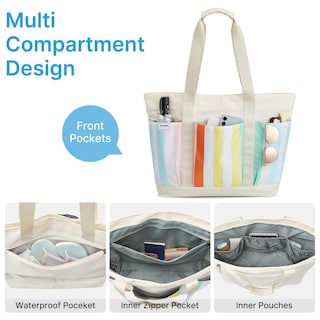 Foto 5 | Foto 5 | Bolsa De Playa G4free Impermeable Para Piscina Capacidad De 50 Litros - Venta Internacional.