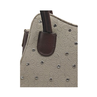 Foto 3 | Foto 3 | Bolso Fana Satchel en Piel con Piedras Brillantes