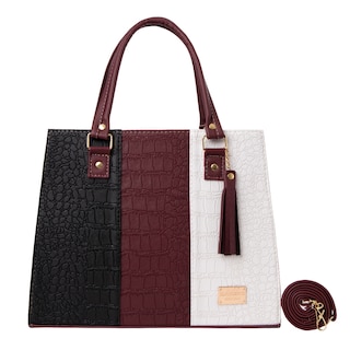 Foto 1 | Foto 1 | Bolsa Fana Irma Color Vino / Negro Sensacional