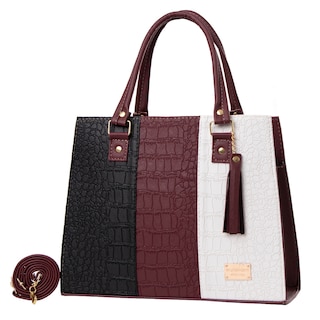Foto 2 | Foto 2 | Bolsa Fana Irma Color Vino / Negro Sensacional