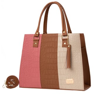 Foto 2 | Foto 2 | Bolsa Fana Irma Color Rosa / Camel Elegante