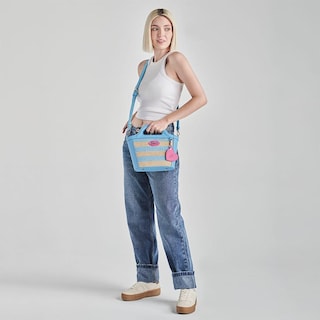 Foto 8 | Foto 8 | Satchel Azul Barbie By Gorett Raquel Azul