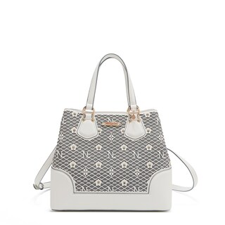 Foto 3 | Foto 3 | Bolsa Satchel De Nicole Lee De Corte Laser Y Pedrería