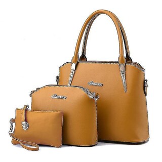Foto 5 | Foto 5 | Bolsos Huoguo Bolso Casual De 3 Piezas De Pvc Rojo Para Mujer - Venta Internacional.