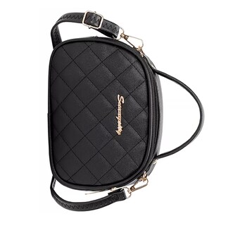 Foto 3 | Foto 3 | Bolsa Mariconera en Cuero PU Negro con Cremallera de Metal