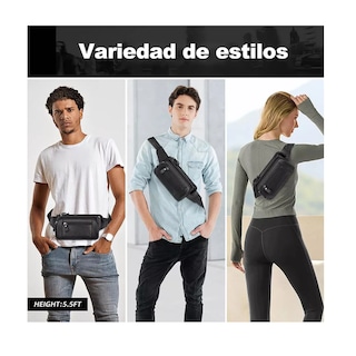 Foto 2 | Foto 2 | Riñonera Deportiva Multiusos Negro