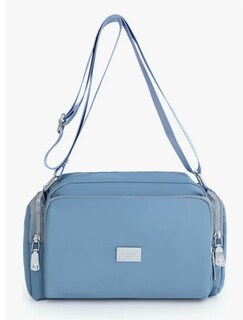 Foto 1 | Foto 1 | Bolsa Xtellar Bandolera Mujer Moda Dama Crossbody Gran Capacidad Color Celeste