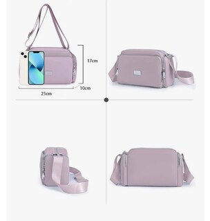 Foto 3 | Foto 3 | Bolsa Xtellar Bandolera Mujer Moda Dama Crossbody Gran Capacidad Color Violeta