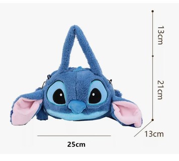 Foto 2 | Foto 2 | Bolsos De Peluche De Stitch Peluche Anime Regalos Para Bebes