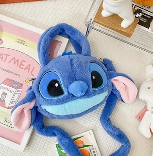 Foto 4 | Foto 4 | Bolsos De Peluche De Stitch Peluche Anime Regalos Para Bebes