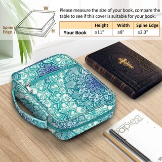 Foto 6 | Foto 6 | Funda De Transporte Para Biblia Finpac, Bolsa Para Iglesia, Resistente Al Agua - Venta Internacional.