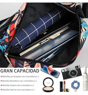 Foto 4 | Foto 4 | Xtellar Bolso De Hombro Para Mujer, Bandolera Elegante, Mariconera Cruzada, Resistente Al Agua