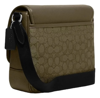 Foto 2 | Foto 2 | Mariconera Coach Bolso Bandolera Cuadrada De Hombro Cruzada Piel Para Hombre