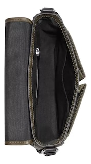 Foto 3 | Foto 3 | Mariconera Coach Bolso Bandolera Cuadrada De Hombro Cruzada Piel Para Hombre