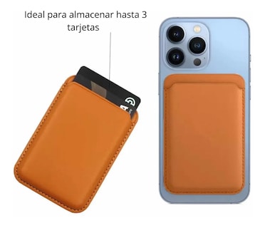 Foto 2 | Foto 2 | Tarjetero Ximxi de Piel con Magsafe color Marrón
