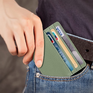 Foto 2 | Foto 2 | Tarjetero Fintie Slim Minimalista con Bloqueo RFID - Venta Internacional