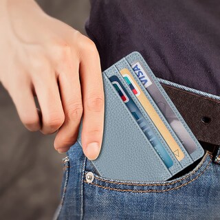 Foto 2 | Foto 2 | Tarjetero Fintie Slim Minimalista con Bloqueo RFID - Venta Internacional