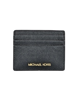 Foto 1 | Foto 1 | Tarjetero Michael Kors Jet Set Travel En Piel Semi Lisa Color Negro